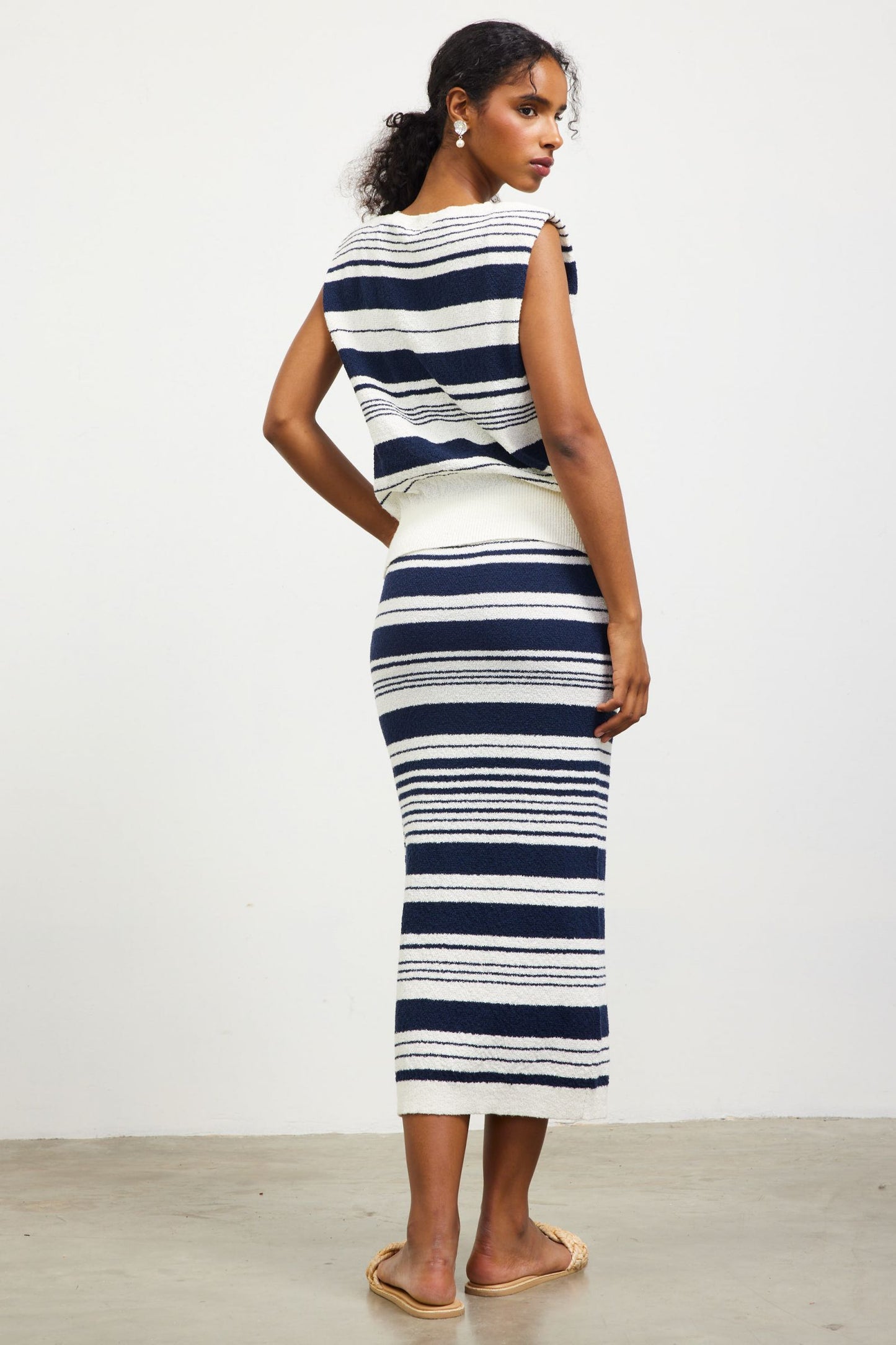Connie Stripe Skirt