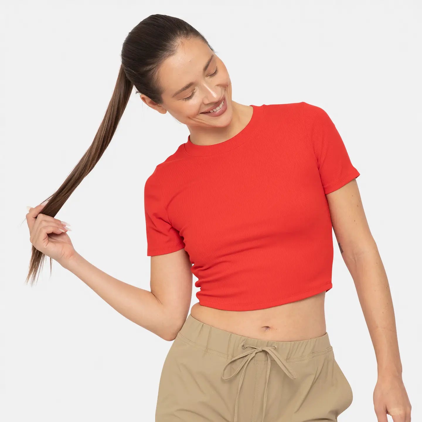 Dakota Ribbed Baby Tee