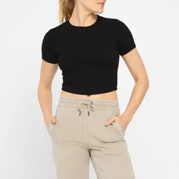 Dakota Ribbed Baby Tee