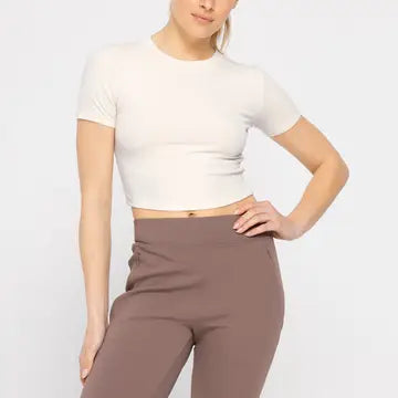 Dakota Ribbed Baby Tee