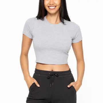 Dakota Ribbed Baby Tee