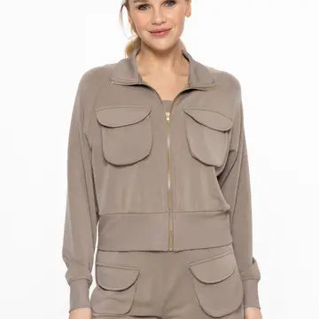 Charlee Zip-Up Jacket