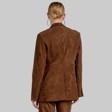 Oaklynn Suede Blazer