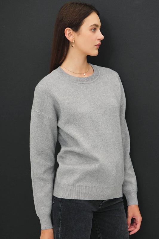 Logen Sweater- Heather Grey