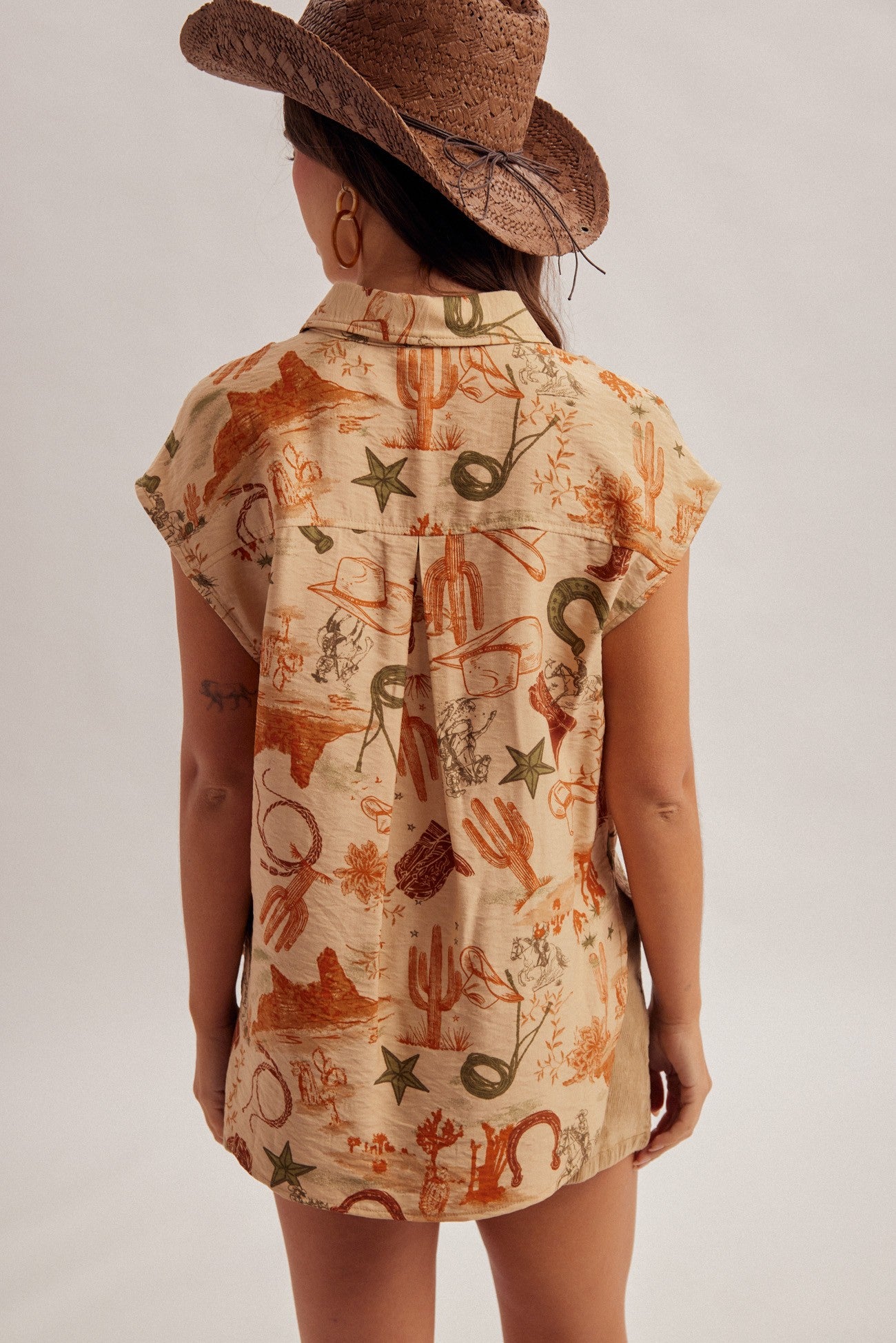 Gretchen Western Top