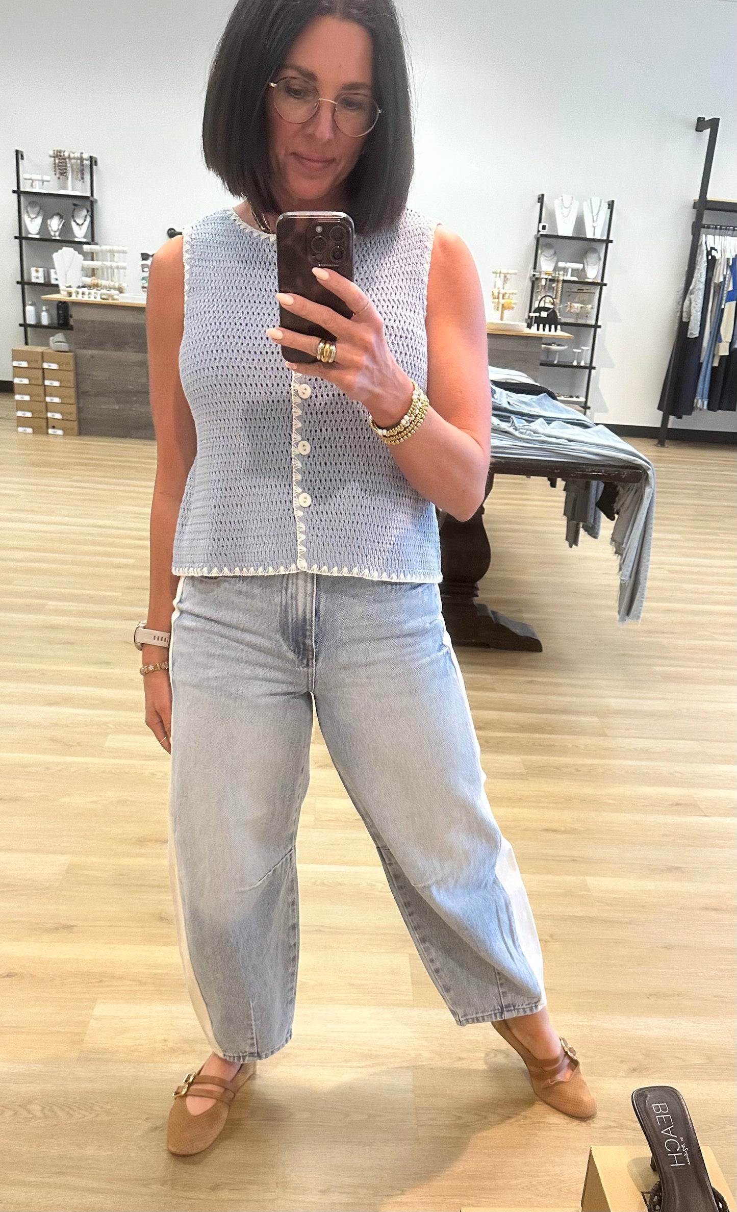 Self Care- Med Light Denim