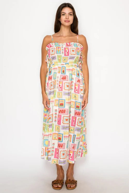 Alesia Citrus Dress