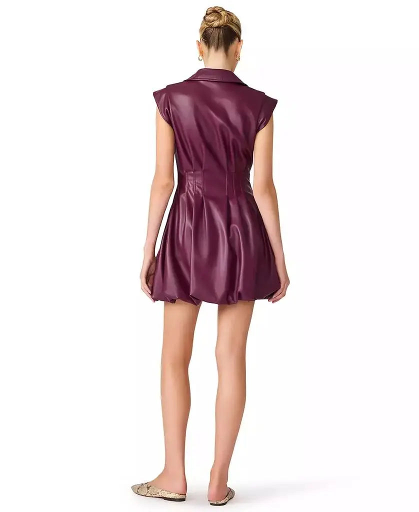 Dyanne Dress- Deep Fig