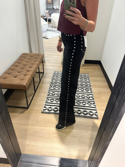 Gemma Wide Leg- Black