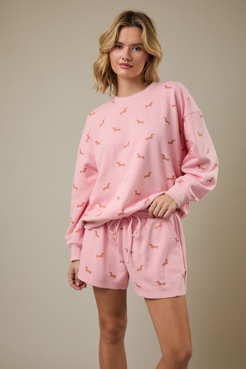 Winnie Sweatshirt- Pink