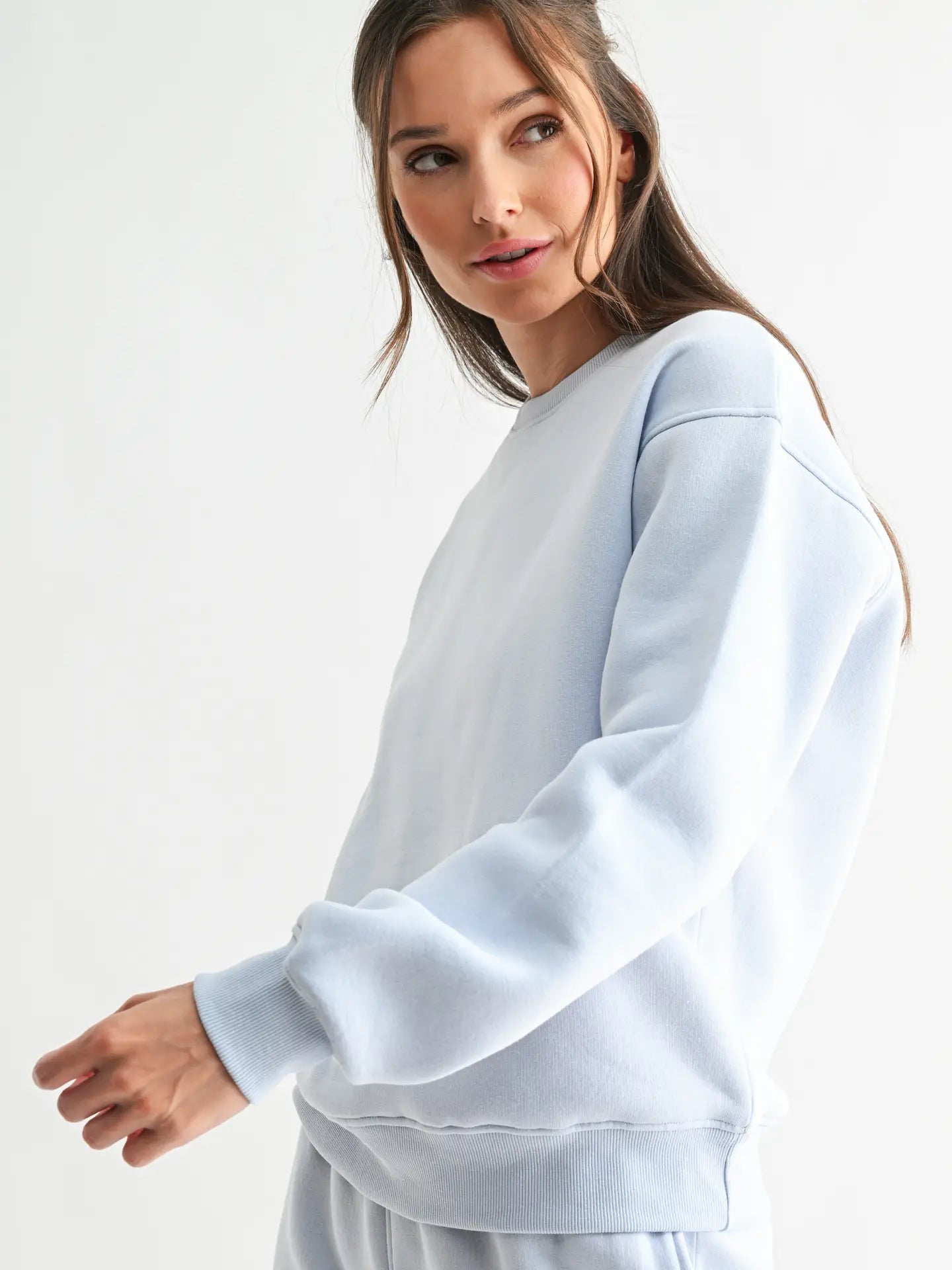Classic Fit Fleece Sweatshirt
