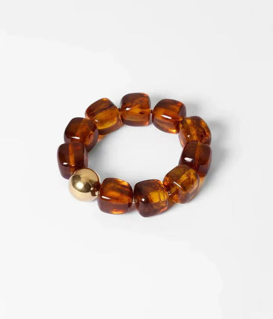 Pebbles BrownStretchy Bracelet (Copy)