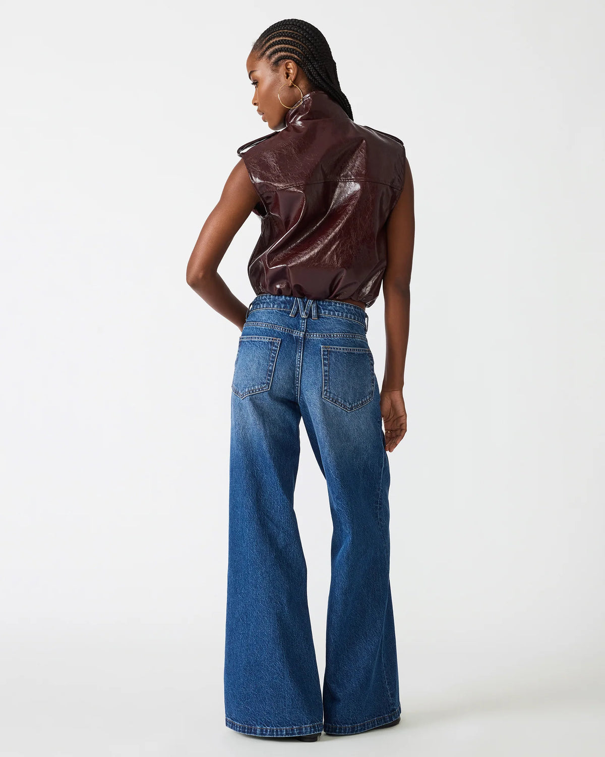 Lexie Vest- Fig