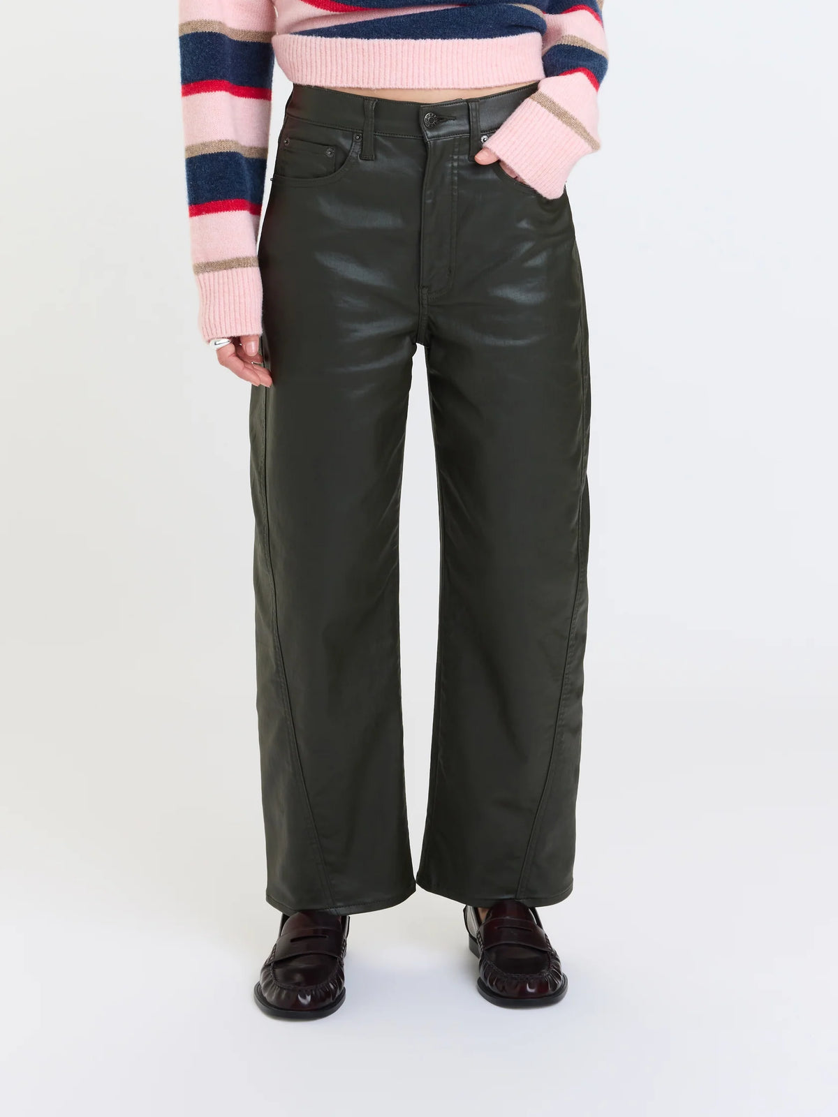 Westward High Rise Seamed Barrel