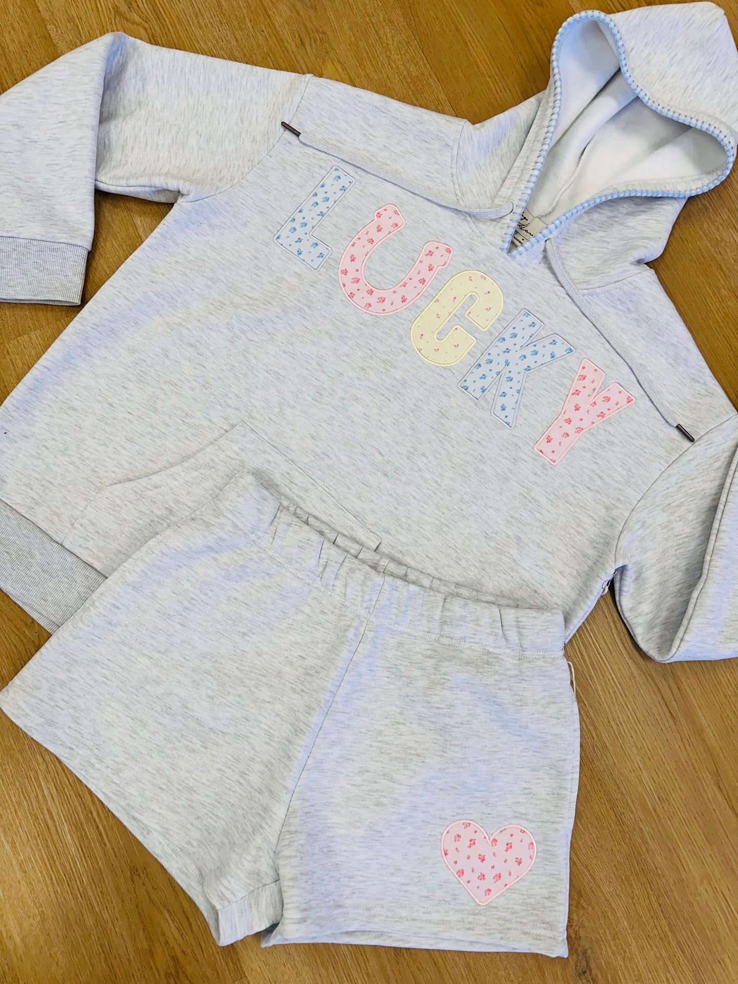 Lucky Appliqué Sweatshirt