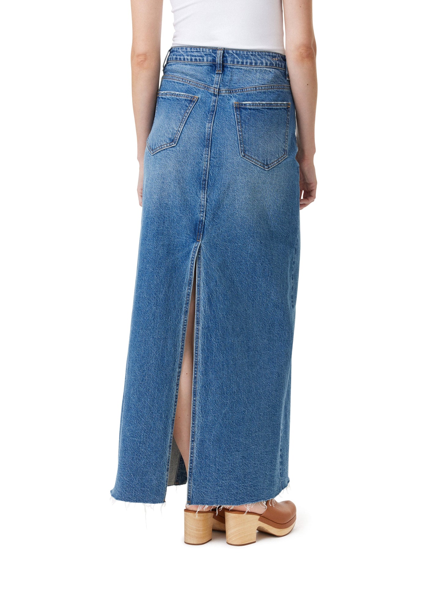 Button Down Maxi Skirt