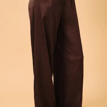 Lyndsey Satin Wide Leg Pant