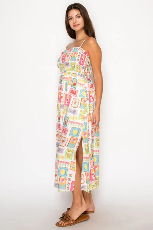 Alesia Citrus Dress