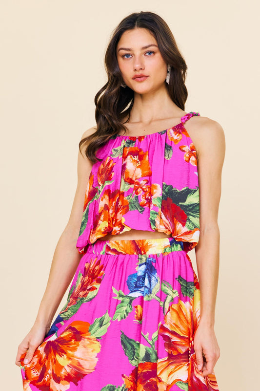 Leah Floral Cami