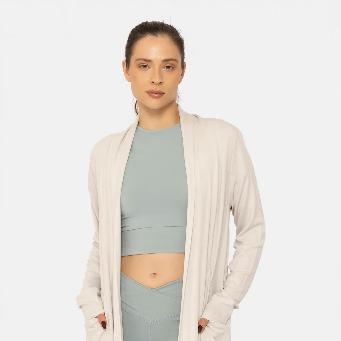 Lila Draped Cardigan