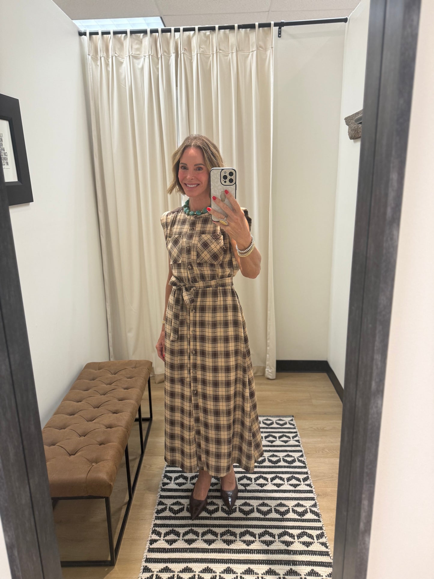 Tatum Plaid Dress