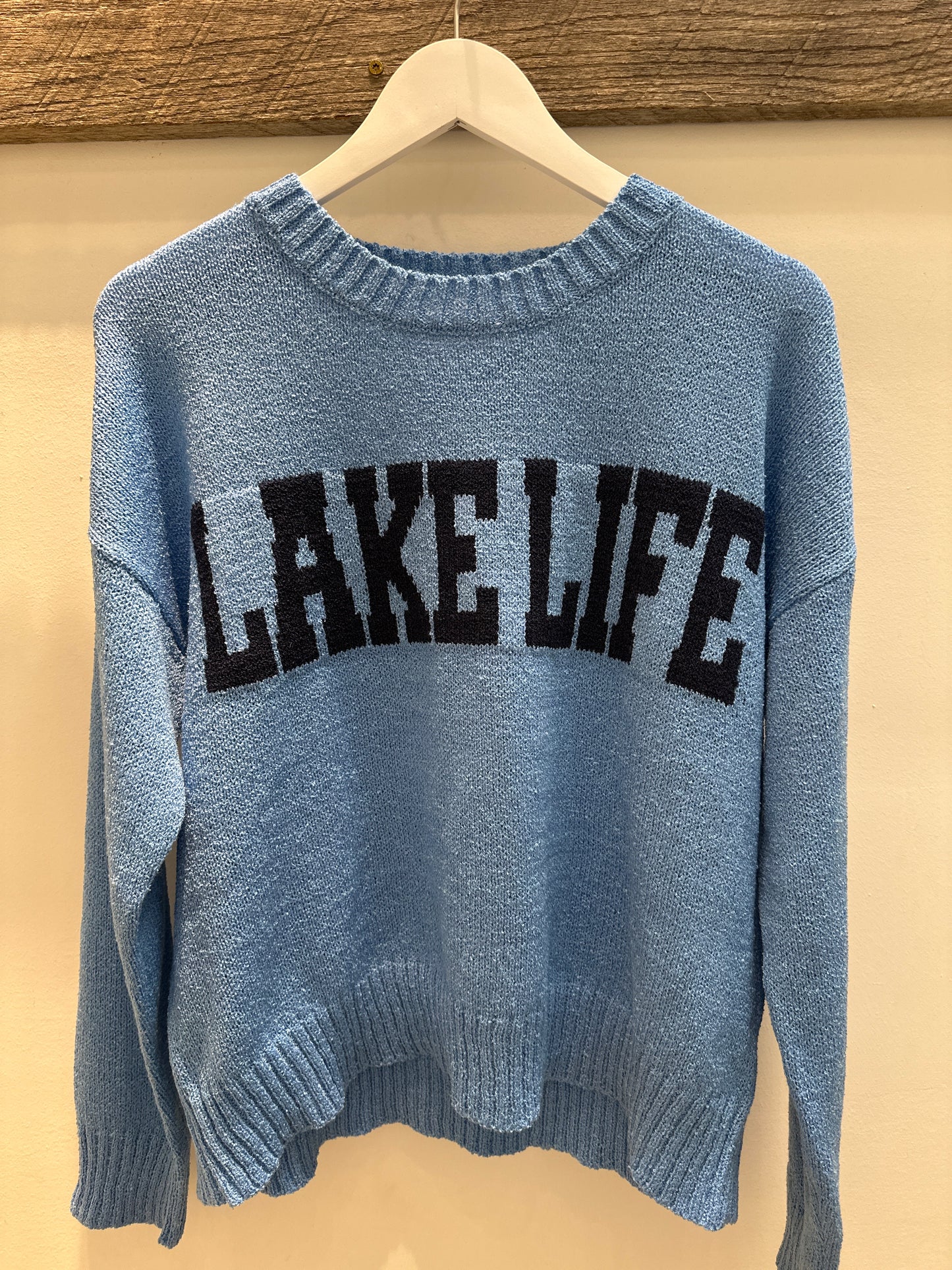 Lake Life Sweater- Blue