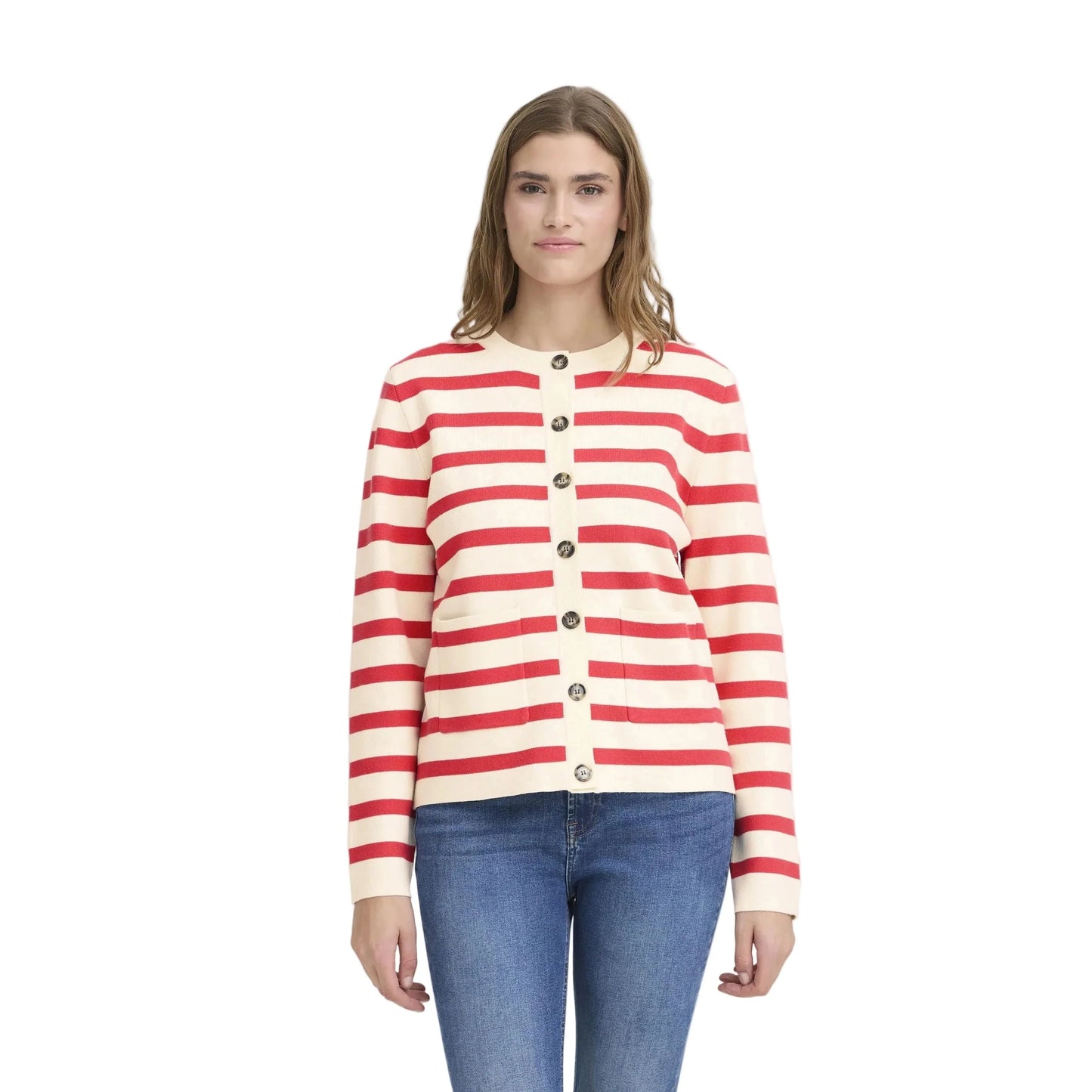 Boston Stripe Cardigan
