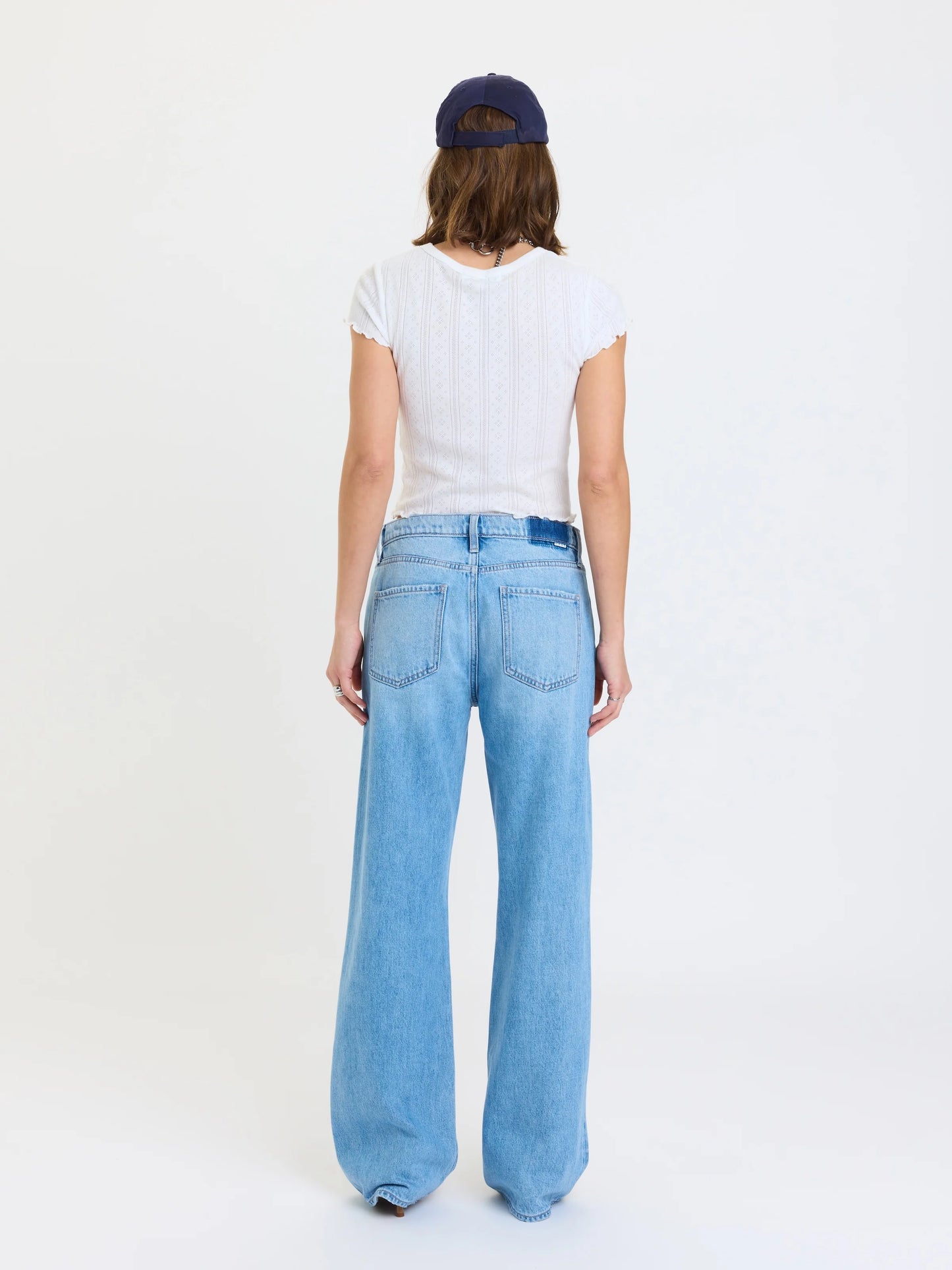 2K Mid Rise Baggy Pant in Pulse