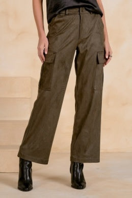Paulina Cargo Pant- Olive