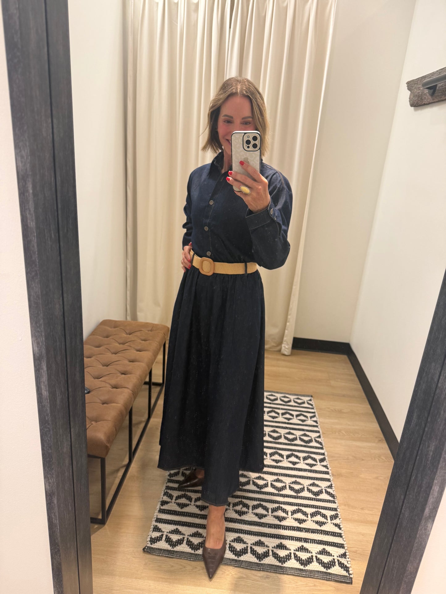 Alice Denim MIDI Skirt & Top