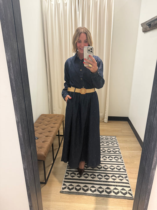 Alice Denim MIDI Skirt & Top