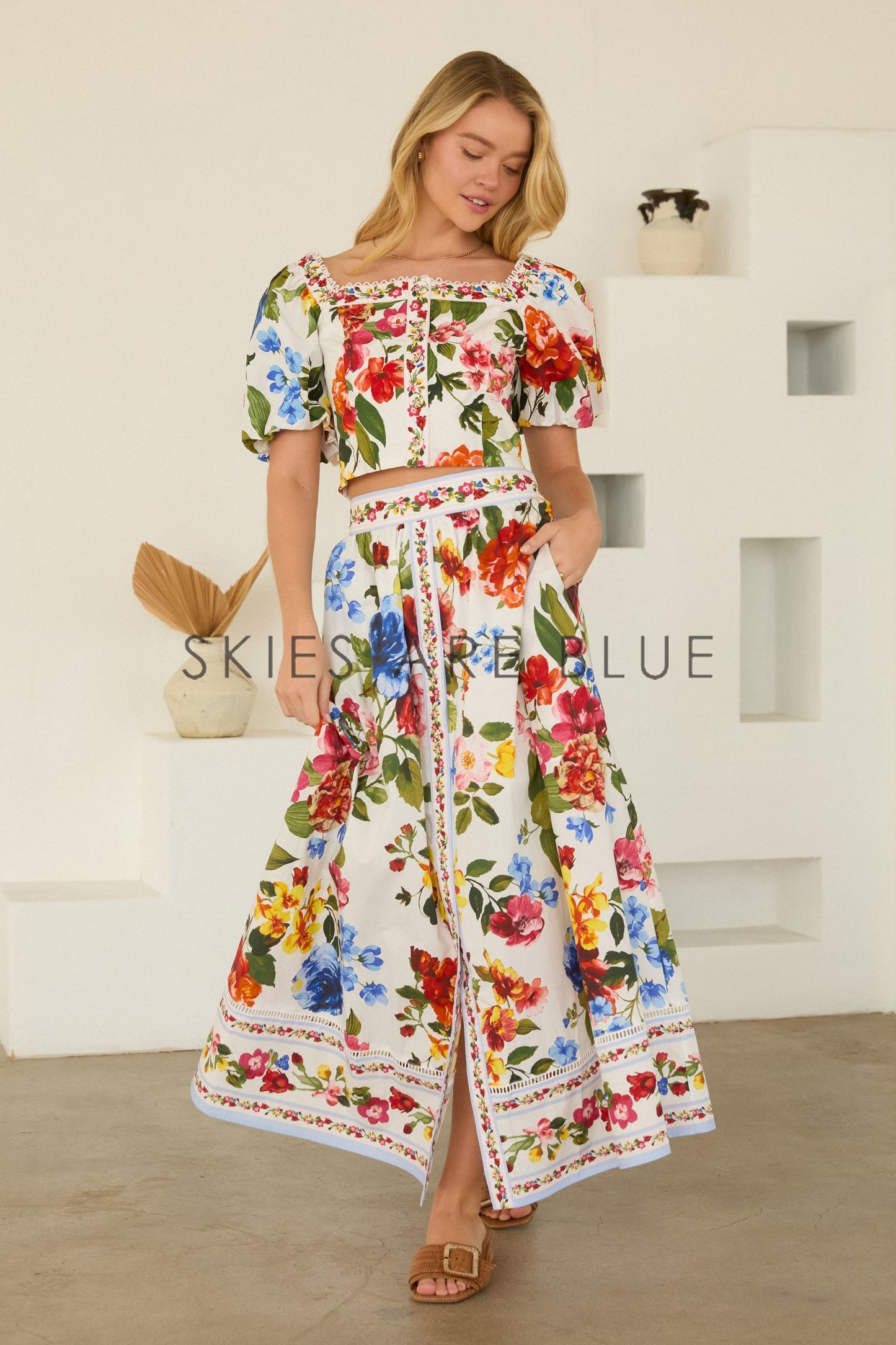 Rosalee Floral Top