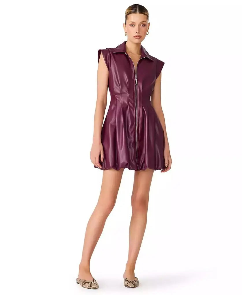 Dyanne Dress- Deep Fig