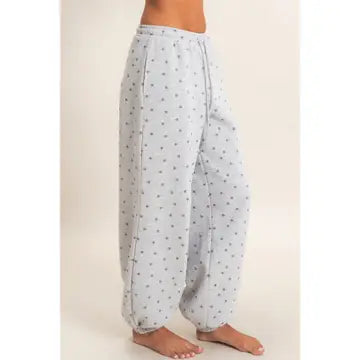 Star Print Joggers