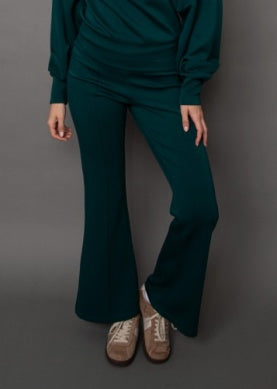 Flamme Signature Pant- Dark Green