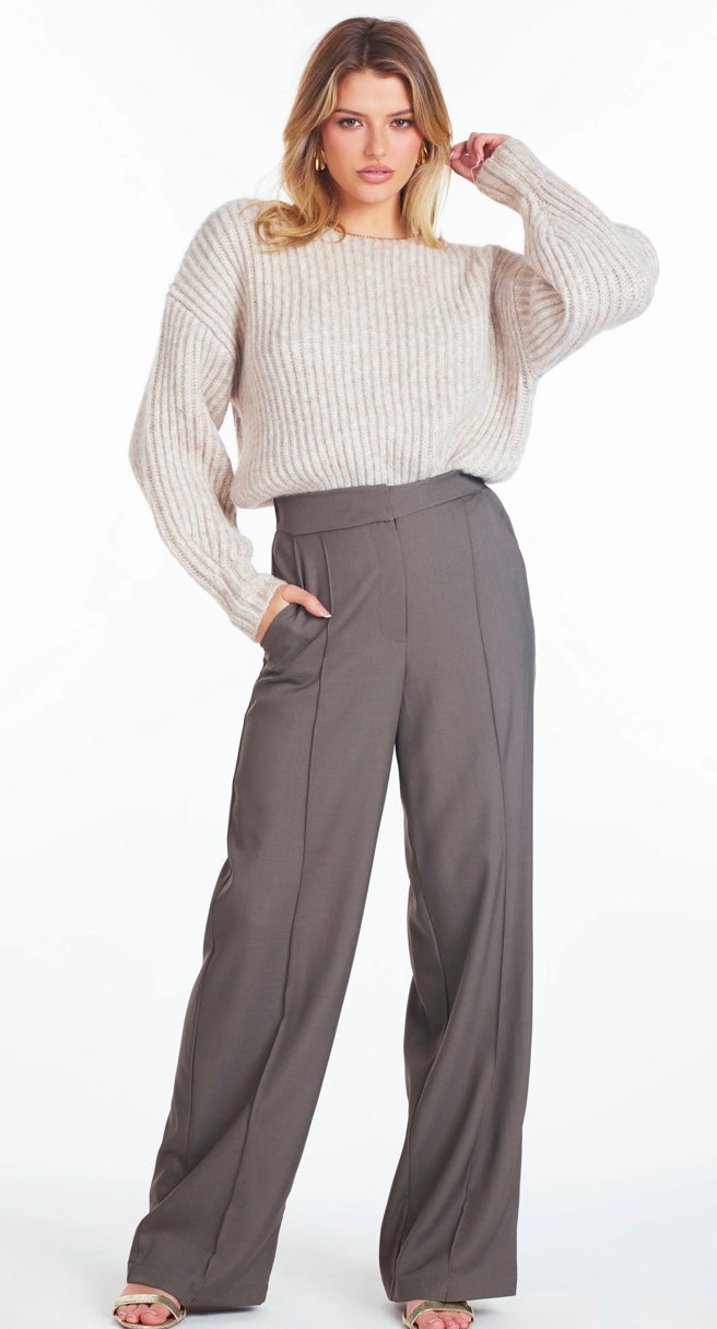 Harland Dress Pant- Taupe