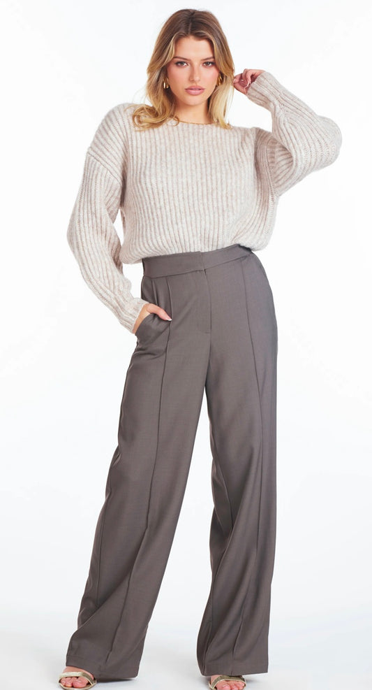 Harland Dress Pant- Taupe