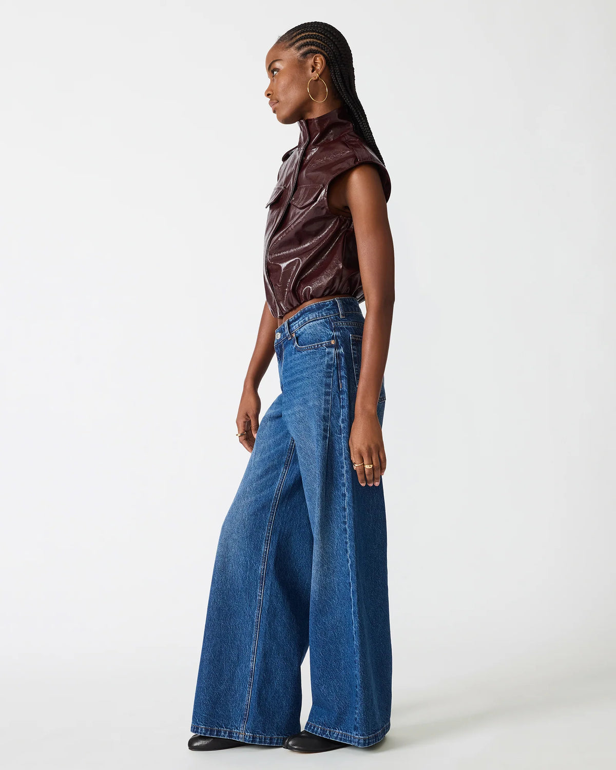 Lexie Vest- Fig