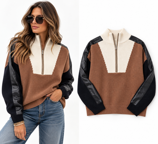 Cora Colorblock Sweater