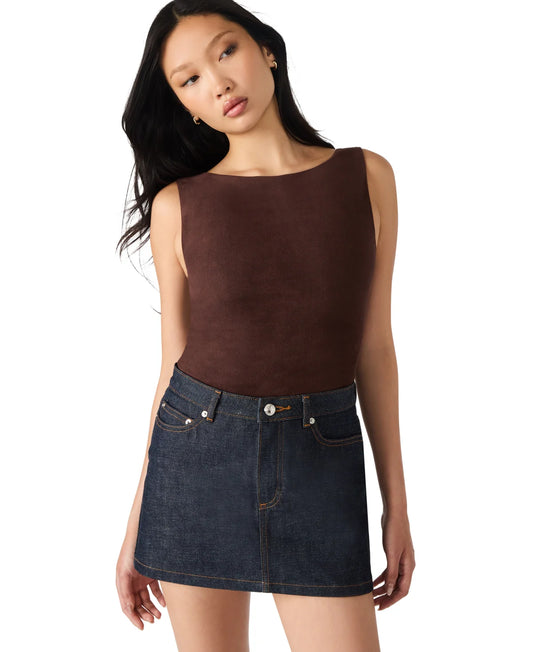Ornellia Bodysuit Dark Espresso