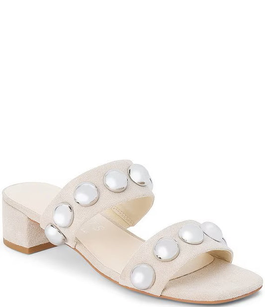 Venus Suede Stud Heel