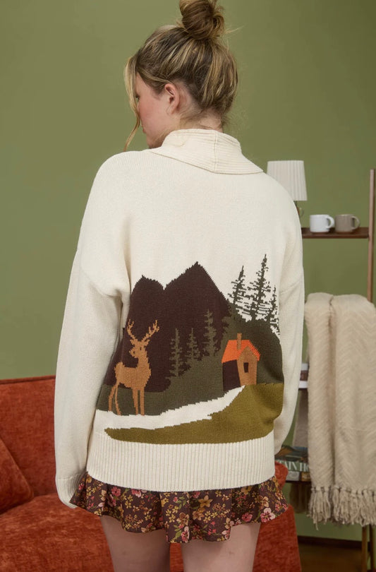 Rae Woodland Cardigan
