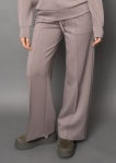 Prida Soft Knit Drawstring Pant- Fog
