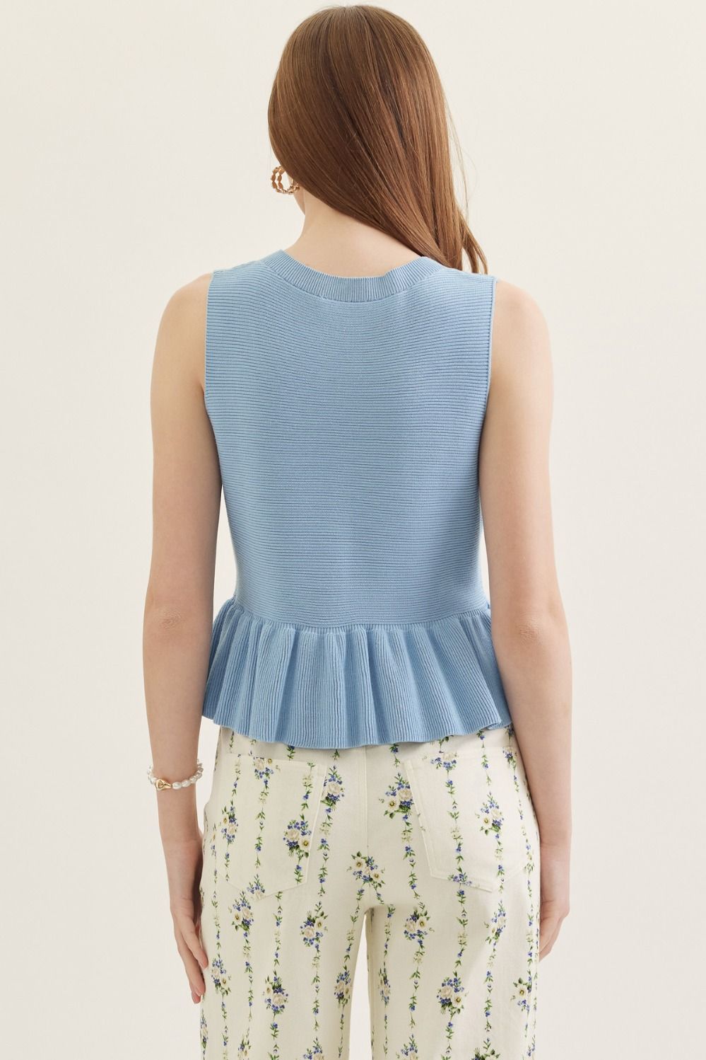 Amelia Peplum Top