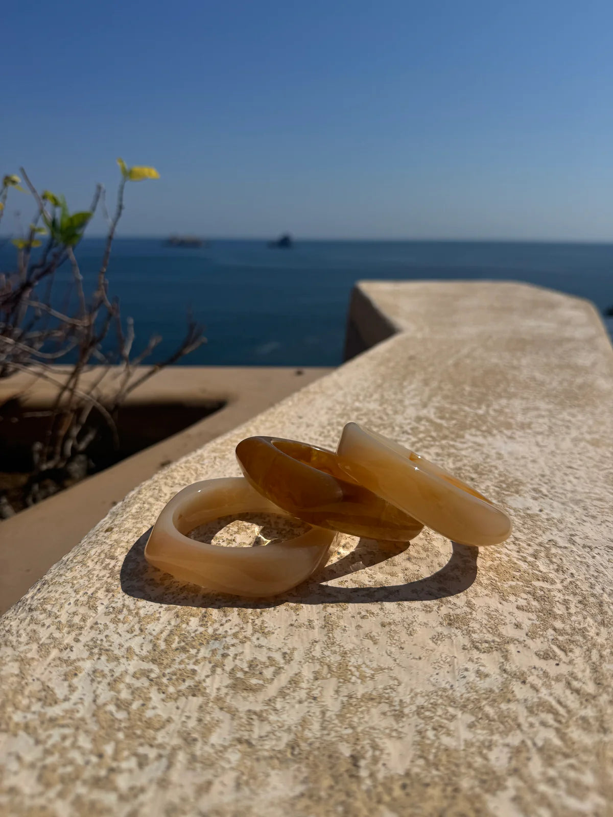 Brown Acrylic Bangle