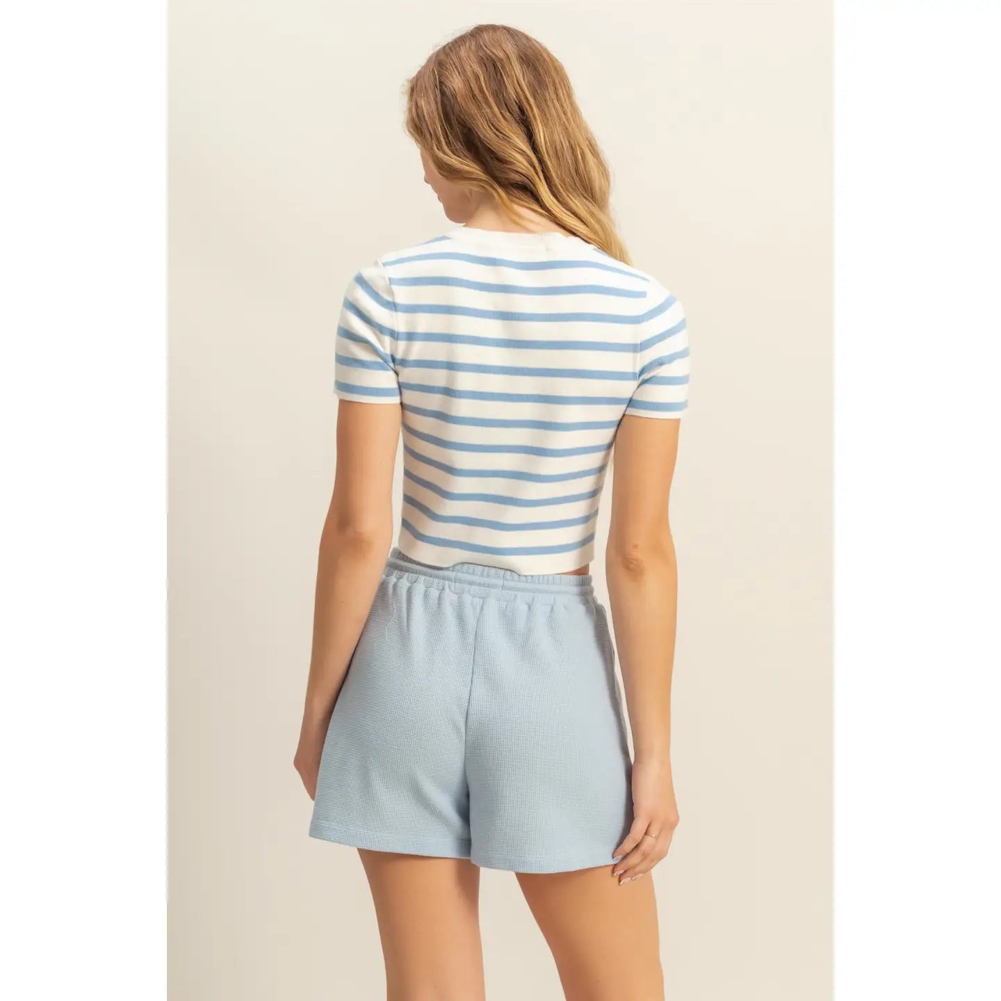 Kali Crop Stripe Top