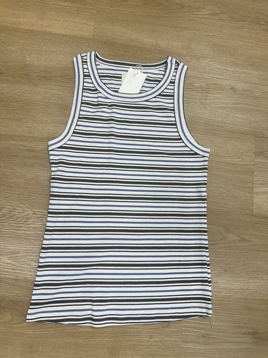 Edlin Tank- White Stripe