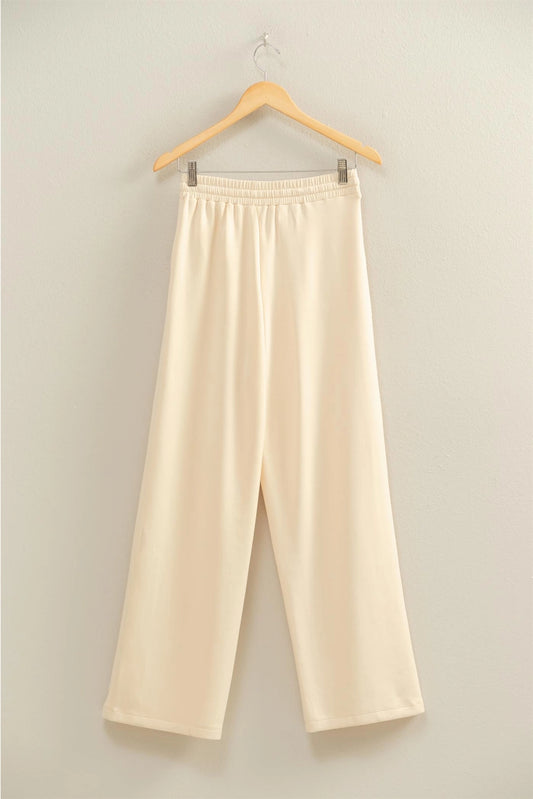Elliott Scuba High Waist Pant- Alpaca