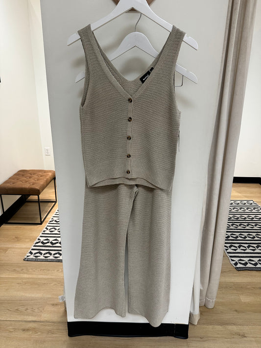 Tanzanite Vest & Pants Sanded Stone