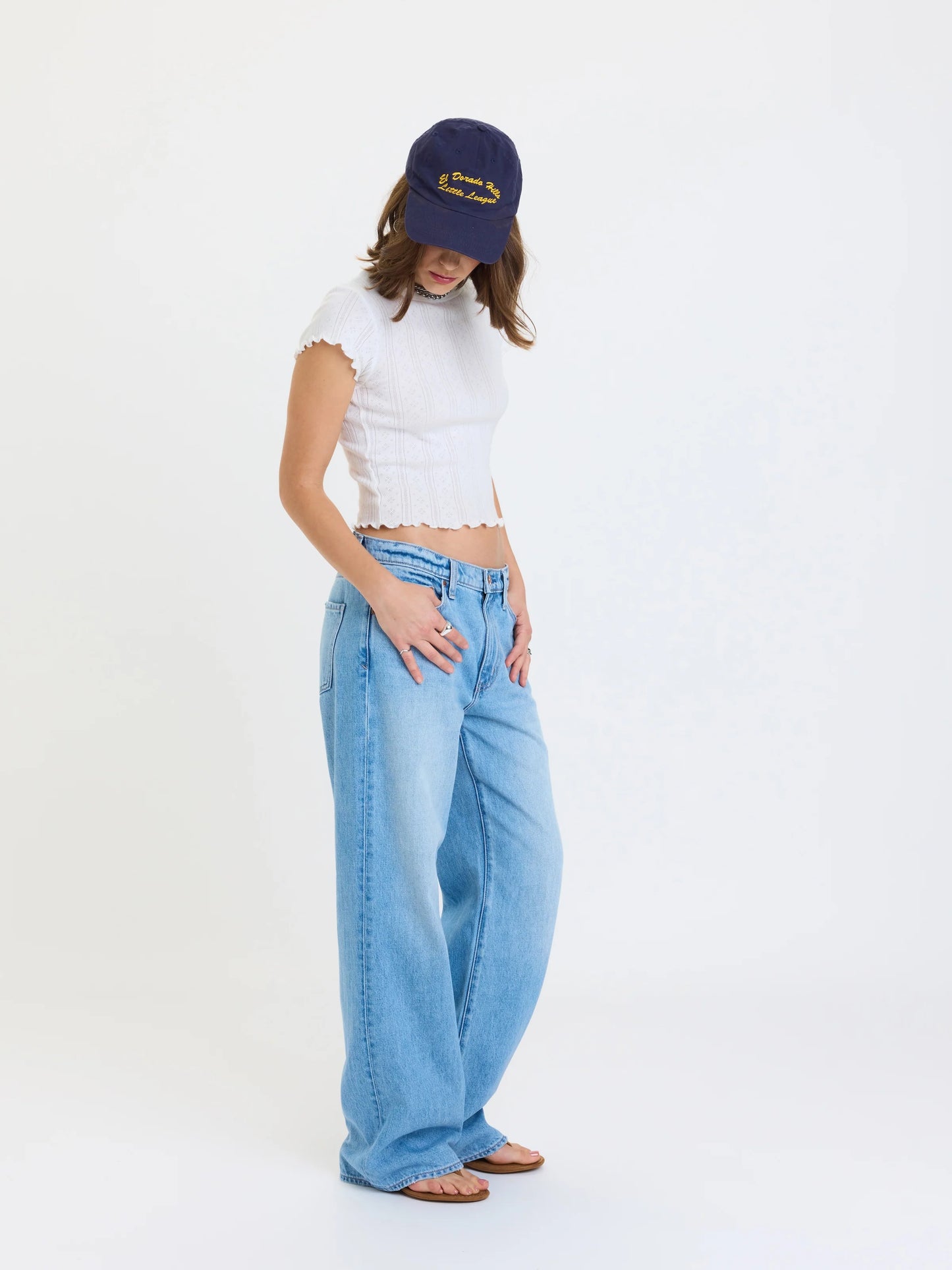 2K Mid Rise Baggy Pant in Pulse